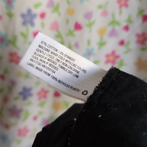 A New Day Black A Line Skirt Size M - Picture 5 of 5